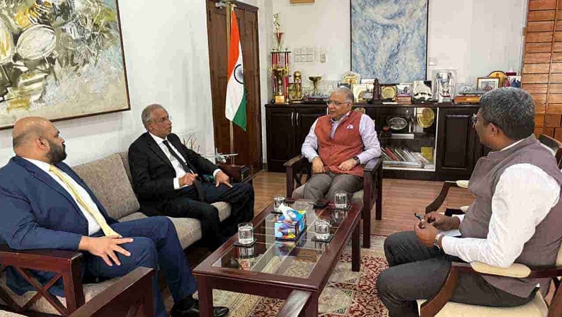 இலங்கைக்கான இந்திய உயர்ஸ்தானிகரை சந்தித்த தமிழரசுக்கட்சி உறுப்பினர்கள்!