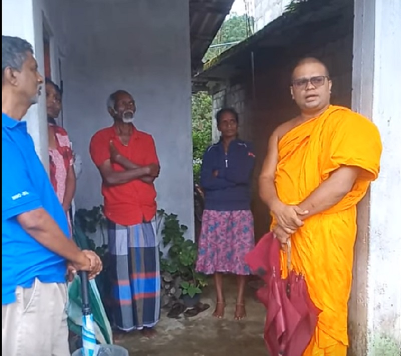 ஹற்றனில் பிள்ளையார் ஆலயம் அமைப்பதற்கு  முன்வந்த பௌத்த பிக்கு!