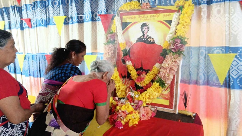 கிளிநொச்சியில் மாவீரர் பெற்றோர் மதிப்பளிப்பு நிகழ்வு