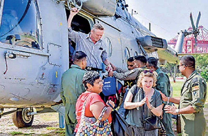 நாட்டில் ஏற்பட்ட அனர்த்தத்தினால் 269 சுற்றுலாப் பயணிகள் பாதிப்பு!