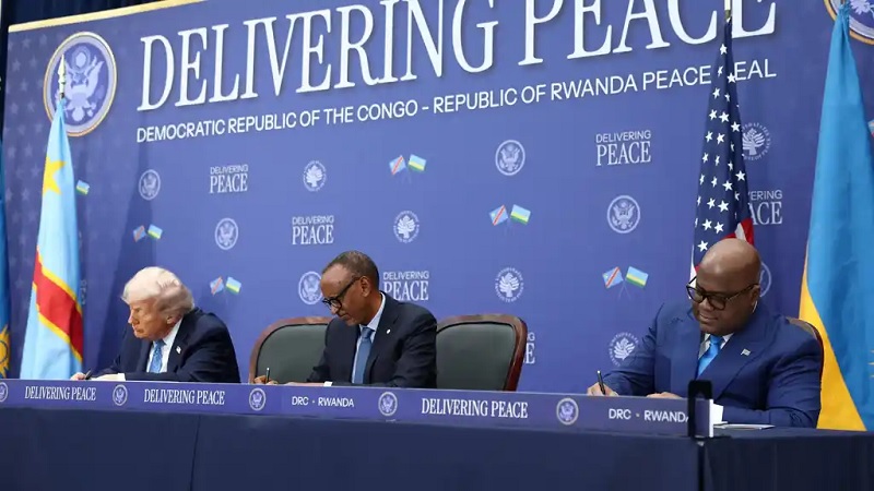 காங்கோ மற்றும் ருவாண்டா இடையே கையெழுத்தான அமைதி ஒப்பந்தம்