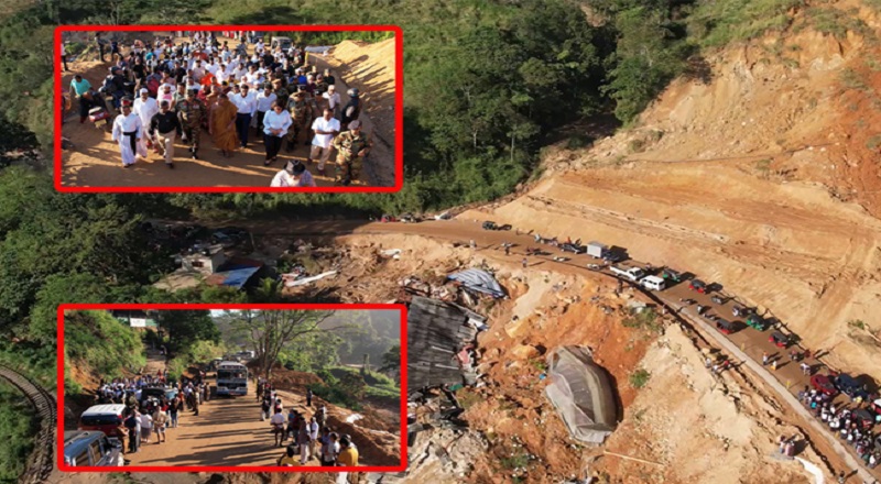 நாவலப்பிட்டி-கண்டி பிரதான வீதி போக்குவரத்திற்காக திறப்பு!