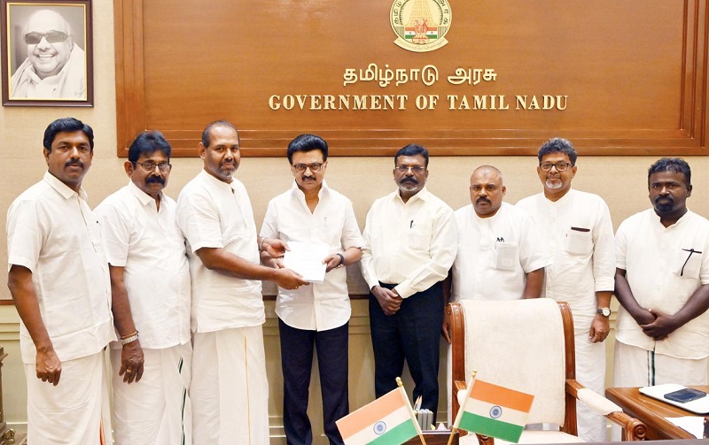 தமிழக முதல்வருடன் தமிழ்த்தேசியப் பேரவையினர் சந்திப்பு!