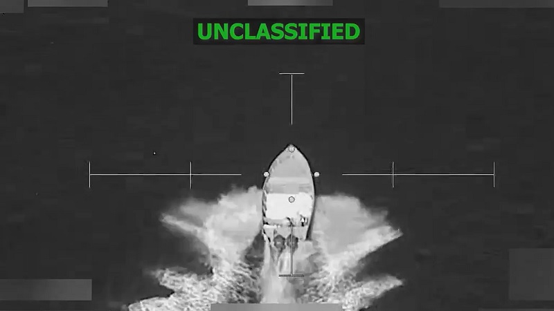 பசிபிக் கடற்பகுதியில் அமெரிக்கா நடத்திய தாக்குதலில் 5 பேர் மரணம்