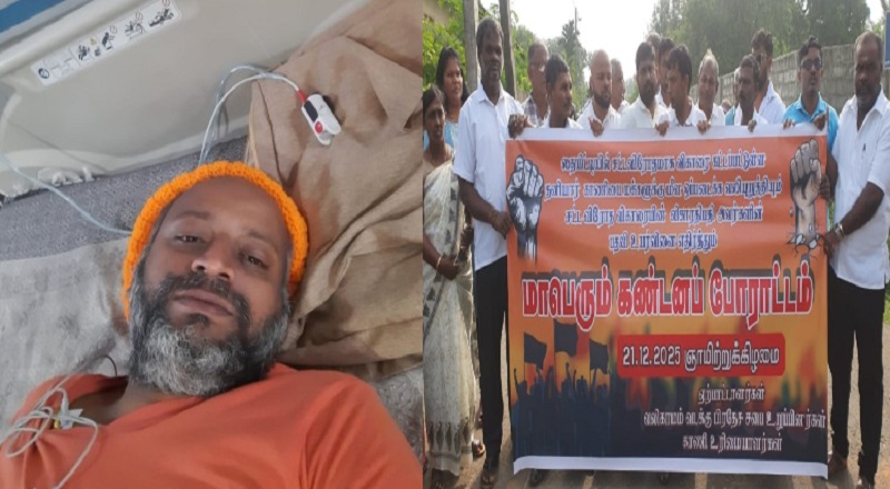 வேலன் சுவாமிகள் மருத்துவமனையில் அனுமதி!