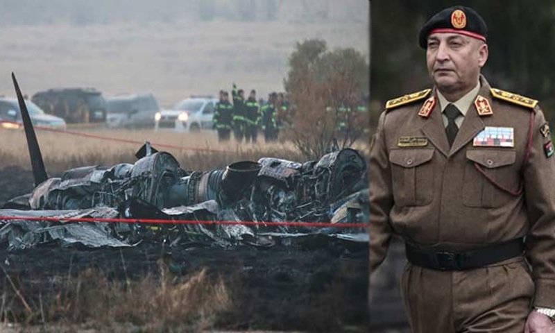 விமான விபத்தில் லிபியா ராணுவ தளபதி உட்பட 5 பேர் மரணம்