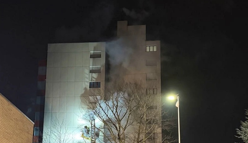 சுவிற்சர்லாந்தில் 13 மாடி அடுக்குமாடி கட்டிடத்தில் தீ விபத்து -  ஒருவர் மரணம்