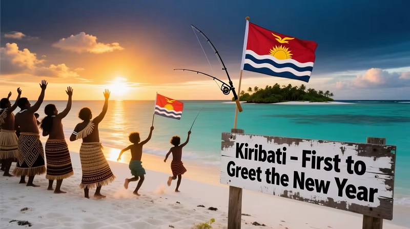 உலகளாவிய ரீதியில் புத்தாண்டை வரவேற்ற முதல் நாடு