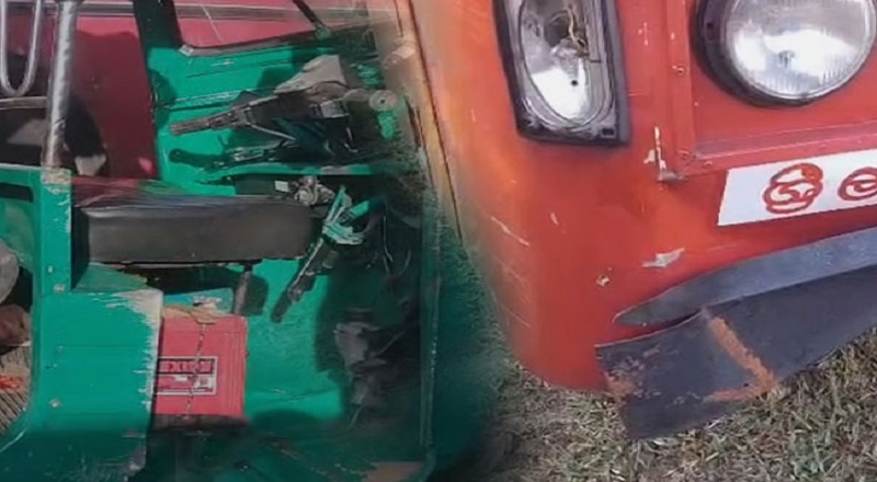 கொழும்பு-கண்டி பிரதான சாலையில் விபத்து : தந்தை, மகள் படுகாயம்!