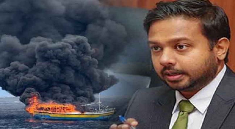 சீஷெல்ஸ் அரசாங்கத்தால் எரியூட்டப்பட்ட கப்பல் தொடர்பில் தீவிர விசாரணை!