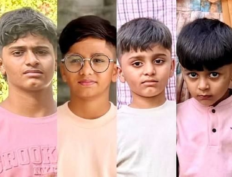 அபுதாபியில் நடந்த வாகன விபத்தில் ஒரே குடும்பத்தை சேர்ந்த  4 ஆண் குழந்தைகள் உயிரிழந்த சோகம்.