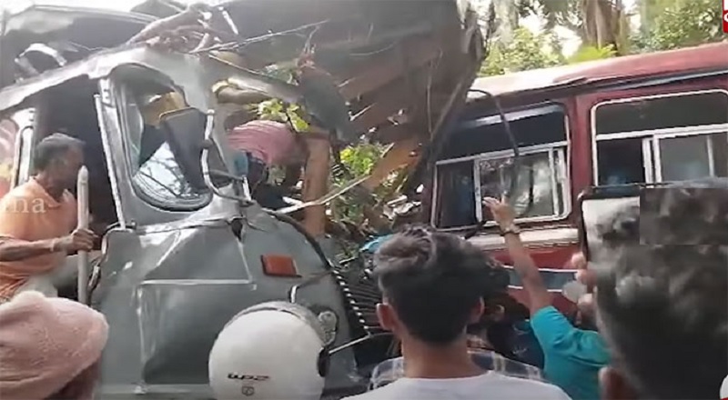 கொழும்பு-கண்டி பிரதான சாலையில் விபத்து - ஒருவர் பலி, பலர் வைத்தியசாலையில்!