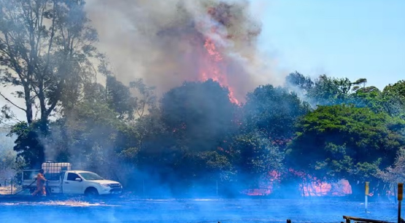 ஆஸ்திரேலியாவை உலுக்கிவரும் காட்டுத்தீ - ஒருவர் பலி, அவசர நிலை பிரகடனம்!