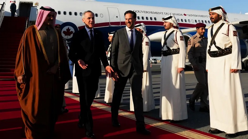 சீனாவை தொடர்ந்து கத்தார் சென்ற கனடா பிரதமர் மார்க் கார்னி