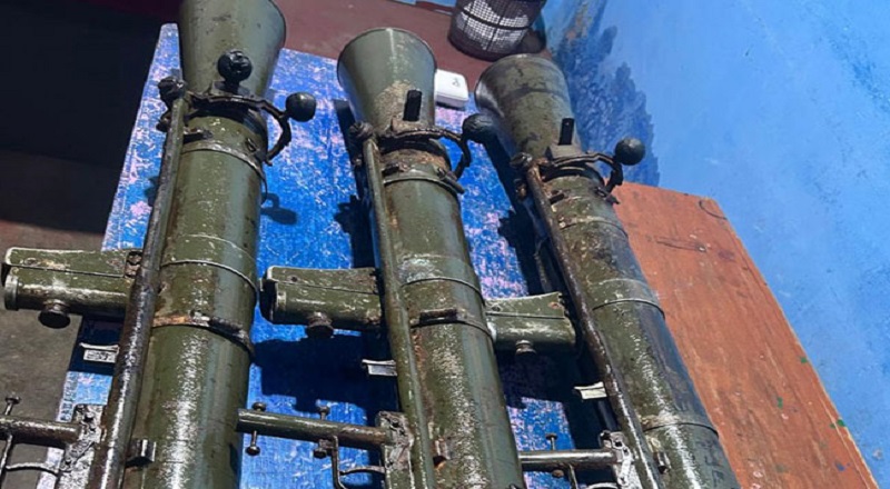 விடுதலை புலிகள் பயன்படுத்தியதாக நம்பப்படும் 03 ரொக்கெட் லாஞ்சர்கள் கண்டுப்பிடிப்பு!