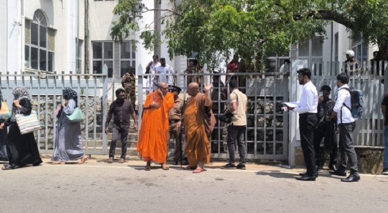 தேரர் உள்ளிட்ட பத்து பேர் பிணையில் விடுதலை!