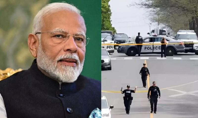 கனேடிய துப்பாக்கி சூட்டிற்கு இந்திய பிரதமர் இரங்கல்