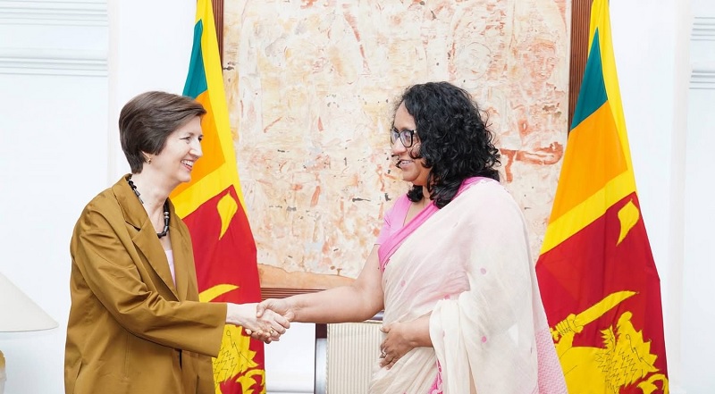 இலங்கைக்கான சுவிட்சர்லாந்து தூதுவரை சந்தித்த பிரதமர் ஹரிணி அமரசூரிய