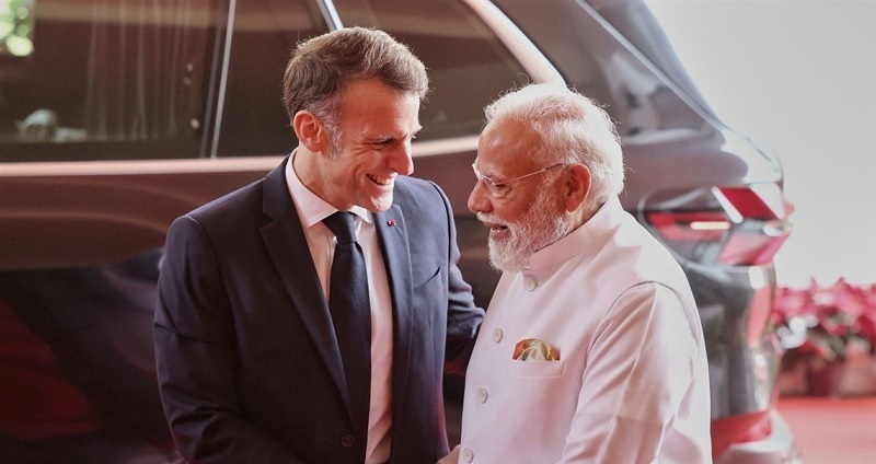 இந்தியாவில் பிரான்ஸ் ஜனாதிபதி இமானுவேல் மேக்ரான் விடுத்த கோரிக்கை