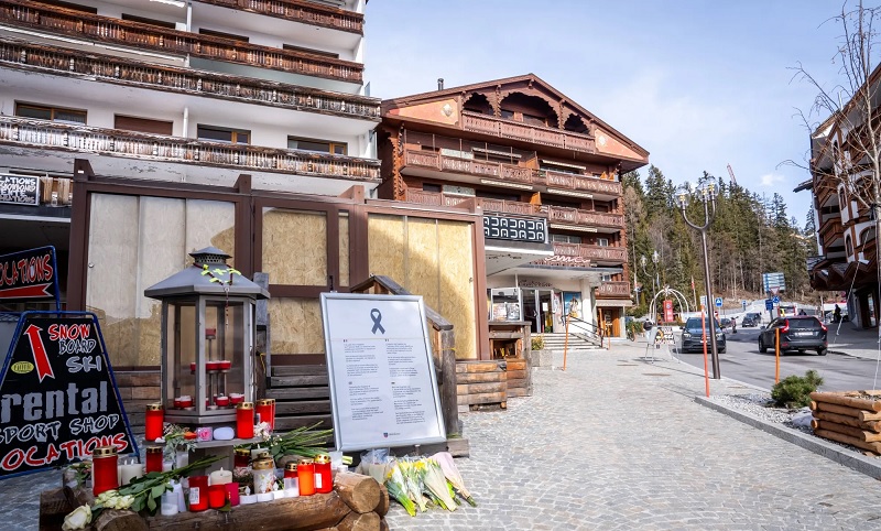 சுவிஸ் மதுபான விடுதி விபத்து - பாதிக்கப்பட்டவர்களுக்கு 50,000 பிராங்குகள் இழப்பீடு