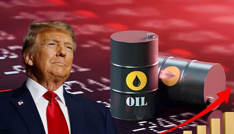 டிரம்பின் உத்தரவால் கச்சா எண்ணெய் விலை சரிவு