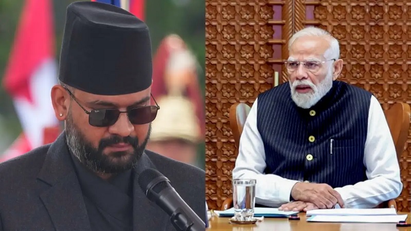 மோடிக்கு நன்றி தெரிவித்த நேபாள பிரதமர் பாலேந்திர ஷா