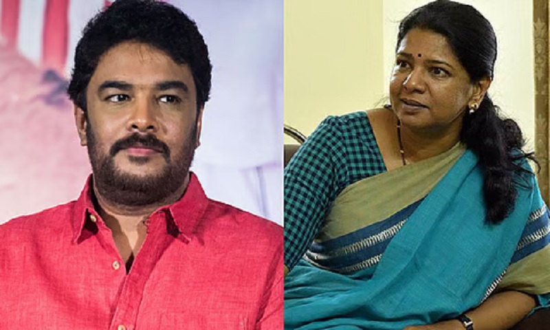 சுந்தர் சி சம்பந்தம் இல்லாத வேட்பாளர் - கனிமொழி கருத்து