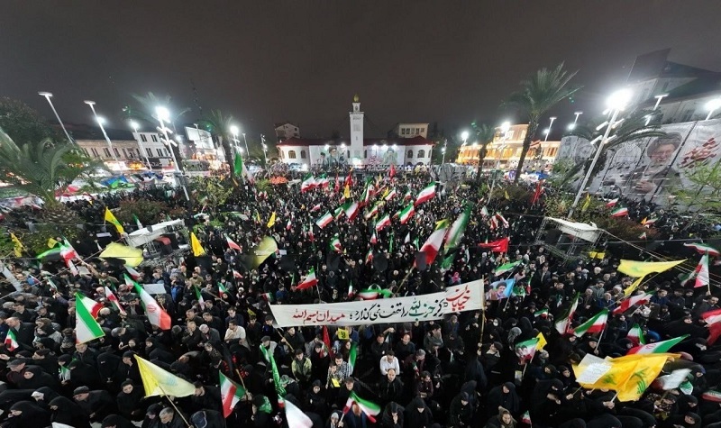 வீர மரணமடைந்த ஈரானிய உயர் தலைவரின் 40வது நாள் நினைவு தின நிகழ்வு