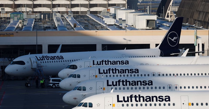 எரிபொருள் தட்டுப்பாடு - விமான பயணங்களை ரத்து செய்த லுஃப்தான்சா