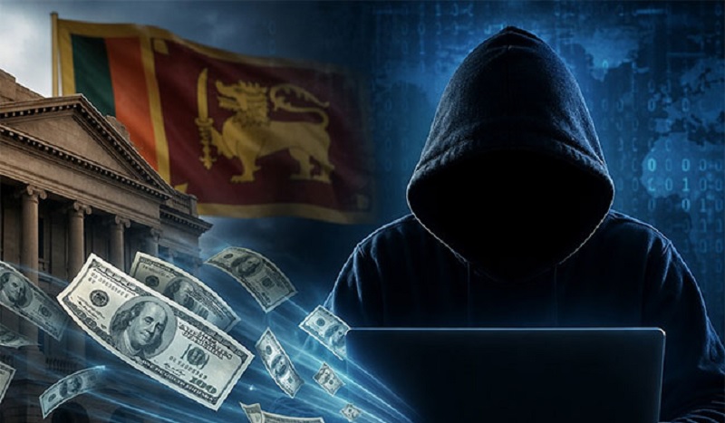 இலங்கை நிதி அமைச்சக நிதியில் இருந்து 2.5 மில்லியன் டாலர்கள் திருட்டு