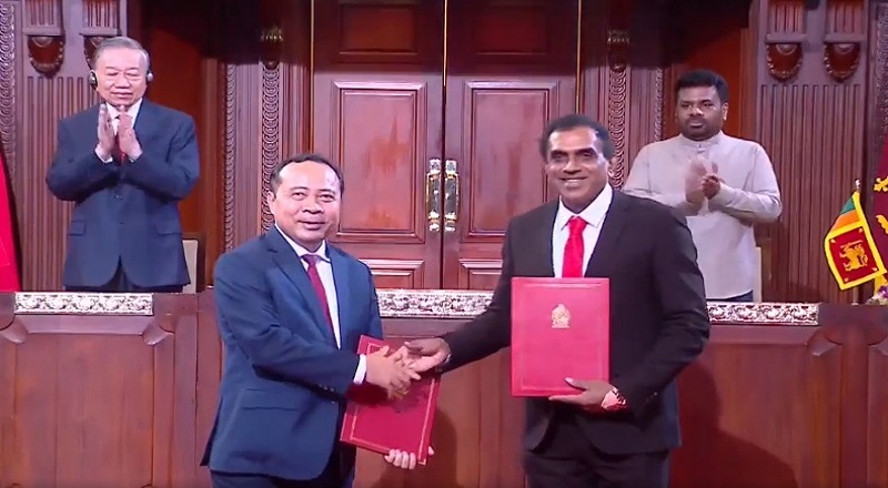 வியட்நாம் மற்றும் இலங்கை இடையே  புரிந்துணர்வு ஒப்பந்தங்கள்  கைச்சாத்து!
