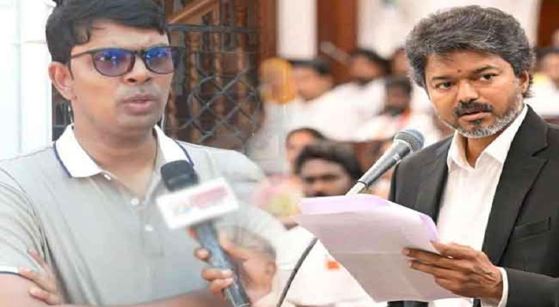 விஜய் தமிழ் மக்களின் சார்பாகக் குரல் எழுப்ப வேண்டும் - அர்ச்சுனா வலியுறுத்து!