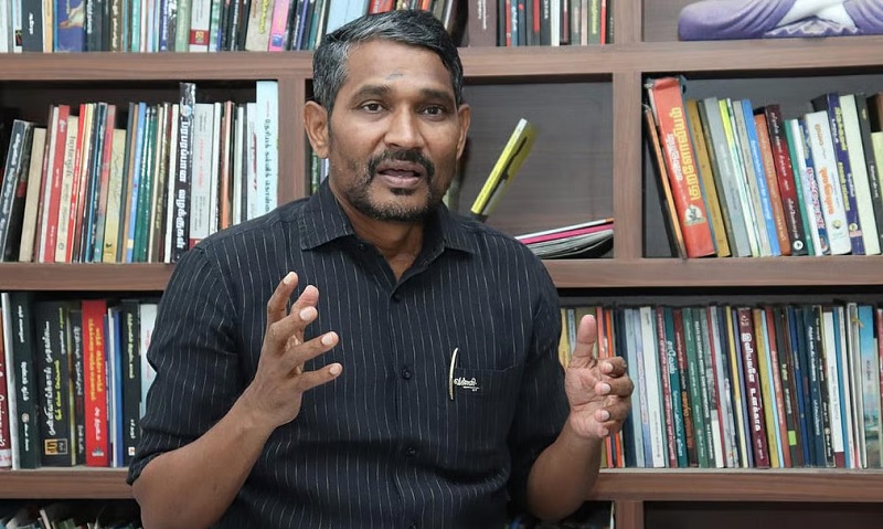 தமிழக சமூக நீதித்துறை அமைச்சரான வன்னியரசு