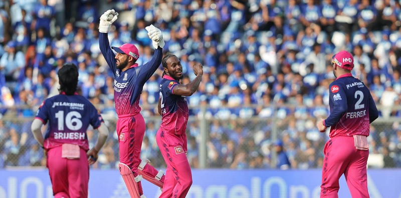 IPL M69 - மும்பையை வீழ்த்தி பிளே ஆப் சுற்றுக்கு தகுதி பெற்ற ராஜஸ்தான்