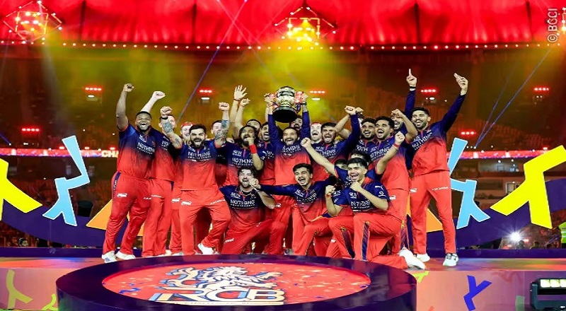 IPL  சமர் : இரண்டாவது முறையாக மகுடம் சூடியது RCB  அணி!