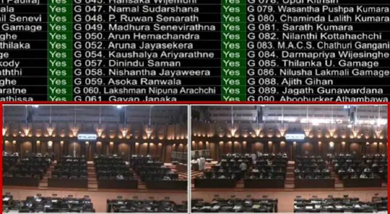அவசரகால சட்டத்தை நீட்டிக்கும் தீர்மானம் நிறைவேற்றம்!