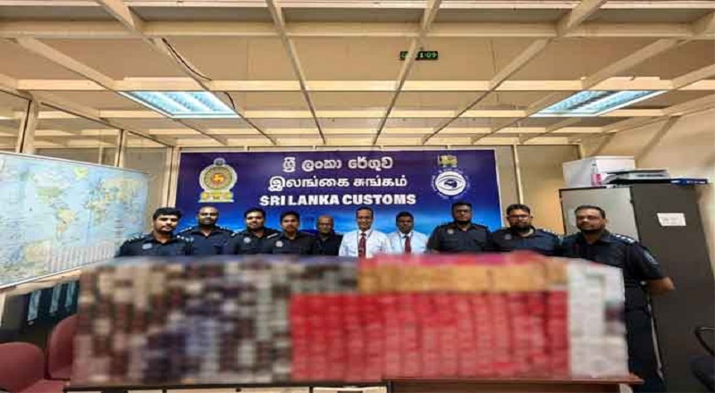 132 மில்லியன் மதிப்புள்ள வெளிநாட்டு சிகரெட்டுகளுடன் சீனப் பிரஜை கைது!