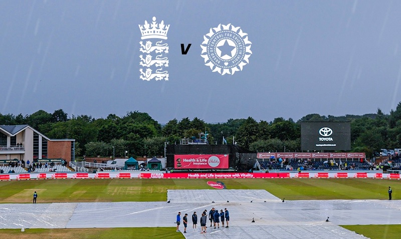 INDvsENG - மழை காரணமாக கைவிடப்பட்டது முதல் T20 போட்டி