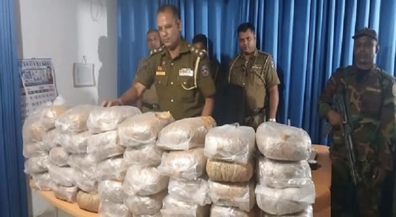 முல்லைத்தீவு - புதுக்குடியிருப்பு பகுதியில் கேரள கஞ்சா கடத்தல் - இளைஞர் கைது!