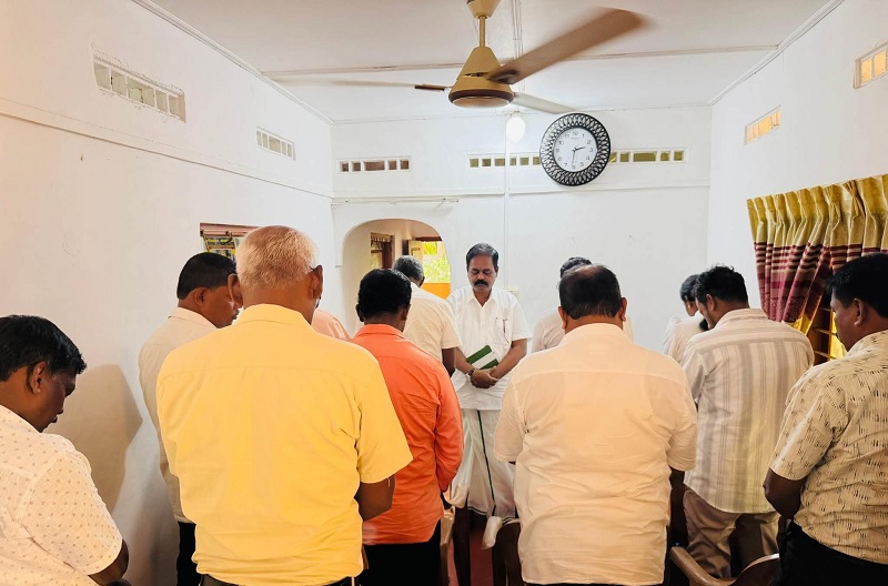 இலங்கைத் தமிழ் அரசுக் கட்சியின் கரைச்சிப் பிரதேச சபை உறுப்பினர்களுடனான விசேட கலந்துரையாடல்