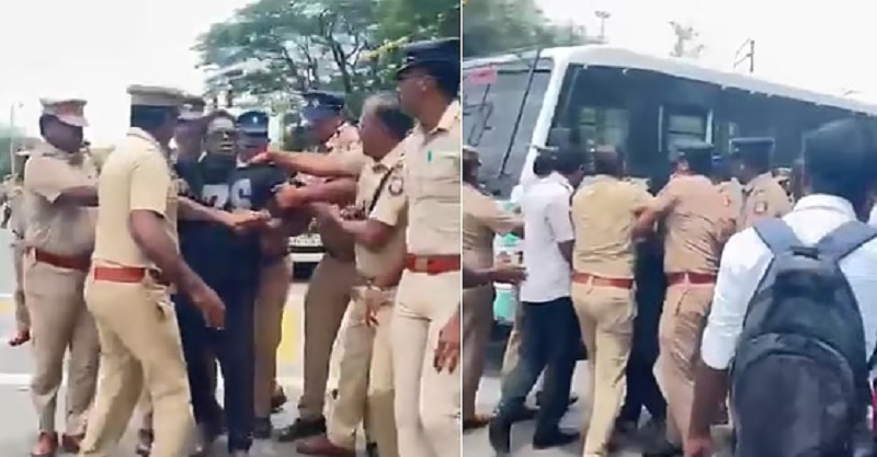 நீட் தேர்வை ரத்து செய்யக்கோரி போராட்டத்தில் ஈடுபட்ட பாடகர் அறிவு கைது