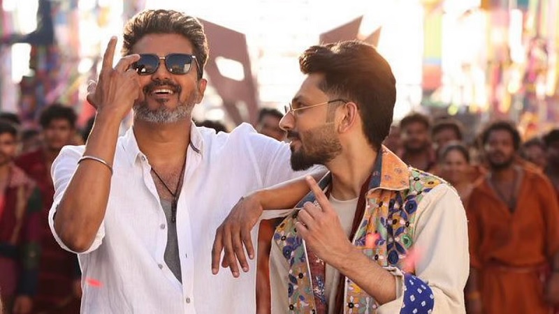 தனது தளபதிக்காக நெகிழ்ச்சியான பதிவை வெளியிட்ட இசையமைப்பாளர் அனிருத்