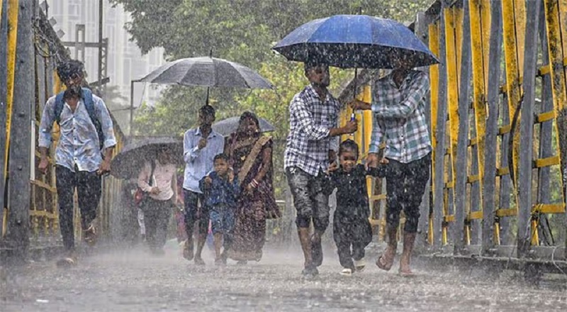 தென்மேற்குப் பருவப் பெயர்ச்சி மழை - நாட்டின் சில பகுதிகளில் 100மி.மீற்றர் மழைபொழிவுக்கு வாய்ப்பு!