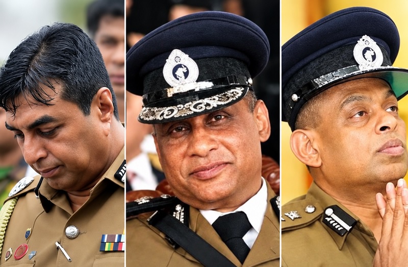 இலங்கையில் மூன்று பொலிஸ் அதிகாரிகளின் மூன்று விதமான முடிவுகள்