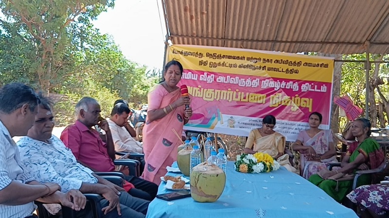 கல்மடுநகர் சம்புகுளம் பிரதான வீதி ரூ.60 மில்லியன் செலவில் காபெட் வீதியாக அபிவிருத்தி