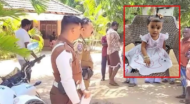கிளிநொச்சியில் சோகம் - காரின் பின் டயரில் சிக்கி 01 வயது குழந்தை பலி