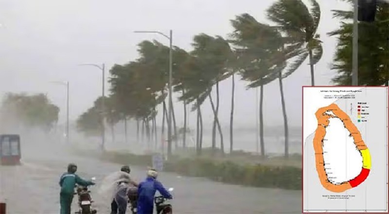 ஹம்பாந்தோட்டை முதல் பொத்துவில்  கரையோர பகுதிகளில் வசிக்கும் மக்களுக்கு எச்சரிக்கை