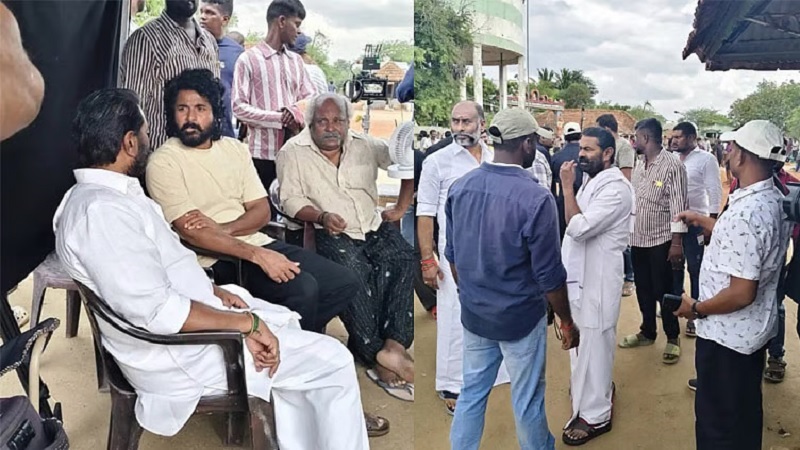 ‘சேயோன்’ படப்பிடிப்புத் தளத்தில் நாம் தமிழர் கட்சி தலைவர் சீமான்