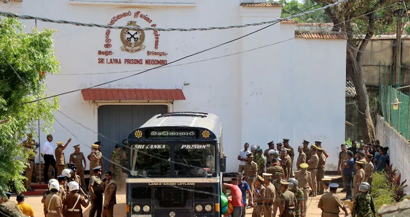 இலங்கை சிறைக்கலவரத்தில் கொல்லப்பட்ட கேரள நபரின் உடல் காவல்துறை பாதுகாப்பில் அடக்கம்