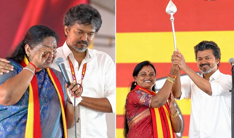 தாராபுரம் மற்றும் மதுராந்தக இடைத்தேர்தலில் தமிழக வெற்றி கழகம் அபார வெற்றி
